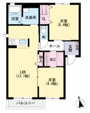 パストラーレ潤崎 C棟の間取り画像