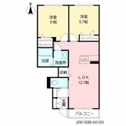 マリンガーデンの間取り画像