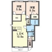 フォンス Bの間取り画像