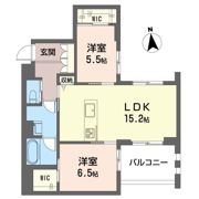 グランモード伝馬町の間取り画像