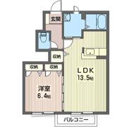 ペイサージュAの間取り画像
