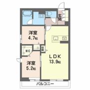ヴイスタ ルミノーザ ウェストの間取り画像