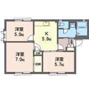 フィールド・フラワーの間取り画像