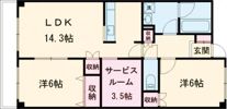 コンフォールプレマの間取り画像