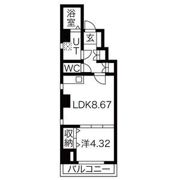 エイトエムジー名駅の間取り画像