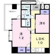 双葉ハイム一条の間取り画像