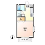 清原台ハイツの間取り画像