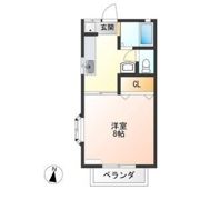 清原台ハイツの間取り画像