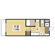 サンリバー可部の間取り画像