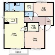 プレソレイユ Bの間取り画像