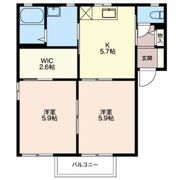 フォーレスももせ Aの間取り画像