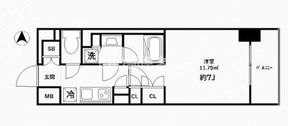 TFレジデンス川崎殿町EASTの間取り画像