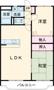 リファインド・Fの間取り画像