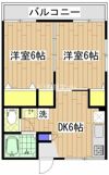 ハイツ吉田Bの間取り画像