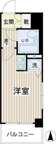 NICアーバンスピリッツ川崎の間取り画像