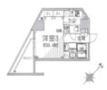 ナタリーレジデンス横浜鶴見の間取り画像