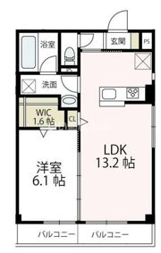 グランシャリオの間取り画像