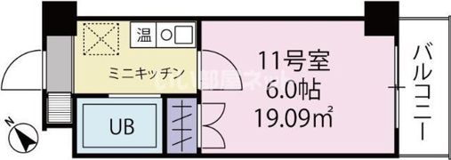 ベルビー川崎の間取り画像