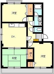 御幸ハイツの間取り画像