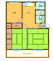 宗コーポの間取り画像