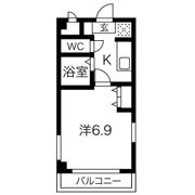 パラドール魚住Ⅱの間取り画像