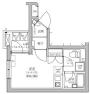 ベルシードステアー鶴見市場駅前の間取り画像