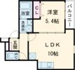 フジパレス住道駅北の間取り画像