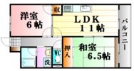 キャロット西原の間取り画像