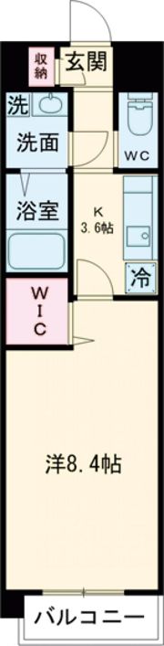 ロータス皆春の間取り画像