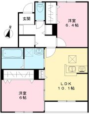 ユアメゾン上富井の間取り画像
