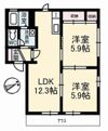シャーメゾン和 A棟の間取り画像