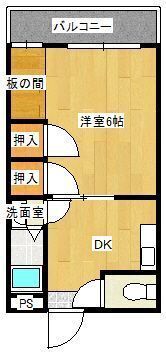 エスポワール和白東の間取り画像