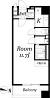 アクアタウンイーストⅠの間取り画像