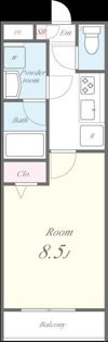 グレイスヴィラ光の間取り画像