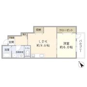 RUI城南Ⅱの間取り画像