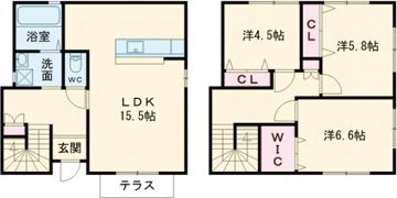 メゾンウィングの間取り画像