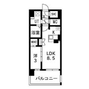 アーバンパーク御幣島の間取り画像