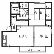 グランヴィアAの間取り画像