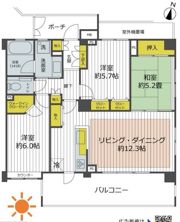 aie八王子の間取り画像