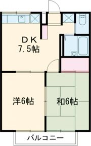 エステートピアⅡモリタの間取り画像