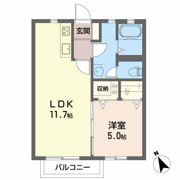 シャーメゾン・ヴィヴァーチェの間取り画像
