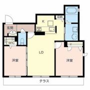 シャーメゾン沙羅の間取り画像