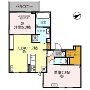 プレステージア忍ケ丘の間取り画像