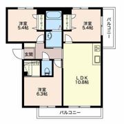 シュクランの間取り画像