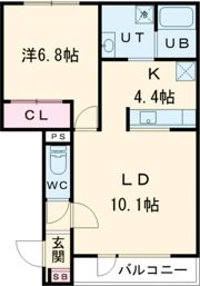 アルグレース北彩都の間取り画像