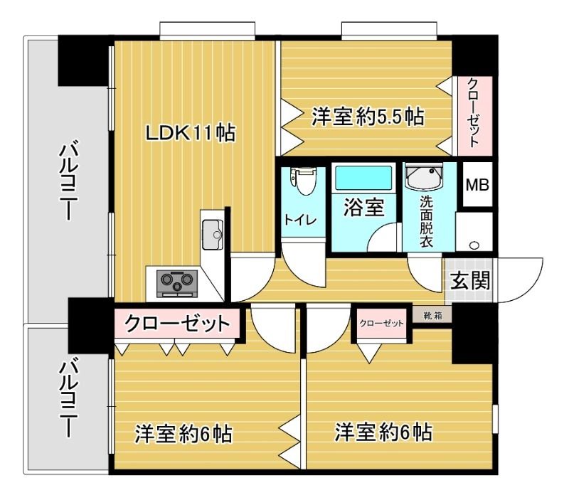 間取図