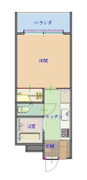Castle2の間取り画像
