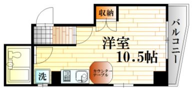 Y`z B.L.D緑井の間取り画像