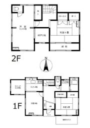 脚折町3丁目貸家の間取り画像