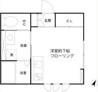 コンフォート新大橋の間取り画像